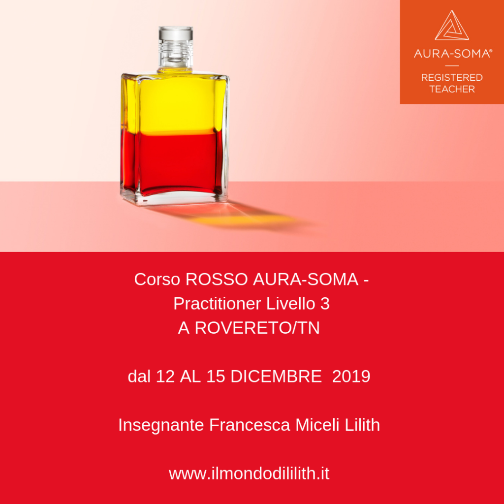 Corso rosso Aura-soma